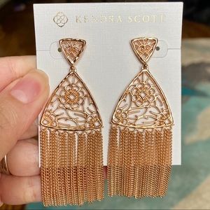 Kendra Scott Ana Earrings in Rose Gold